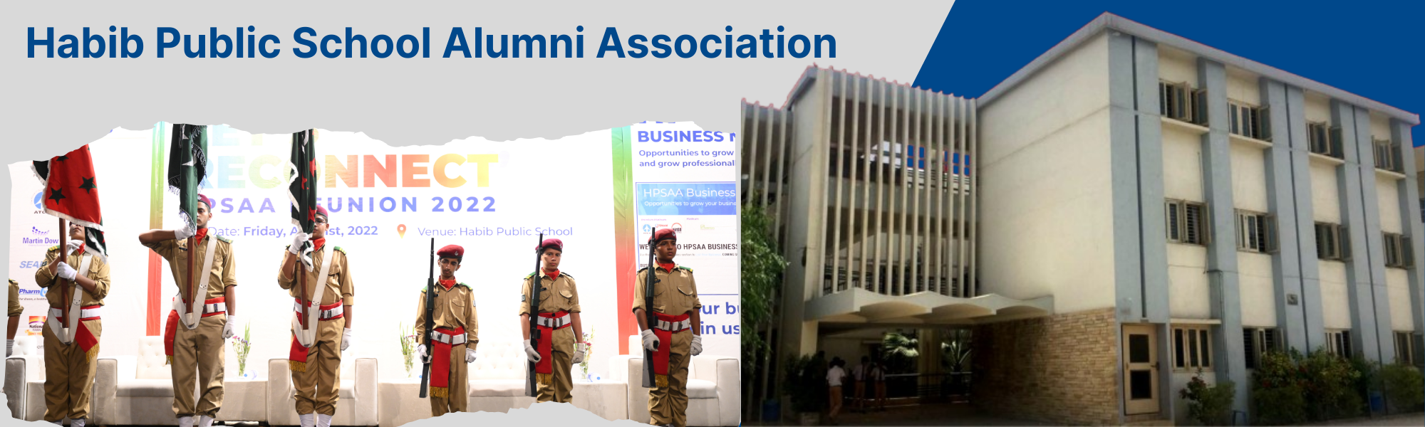Welcome to Habib Public School<br/>Alumni Association
